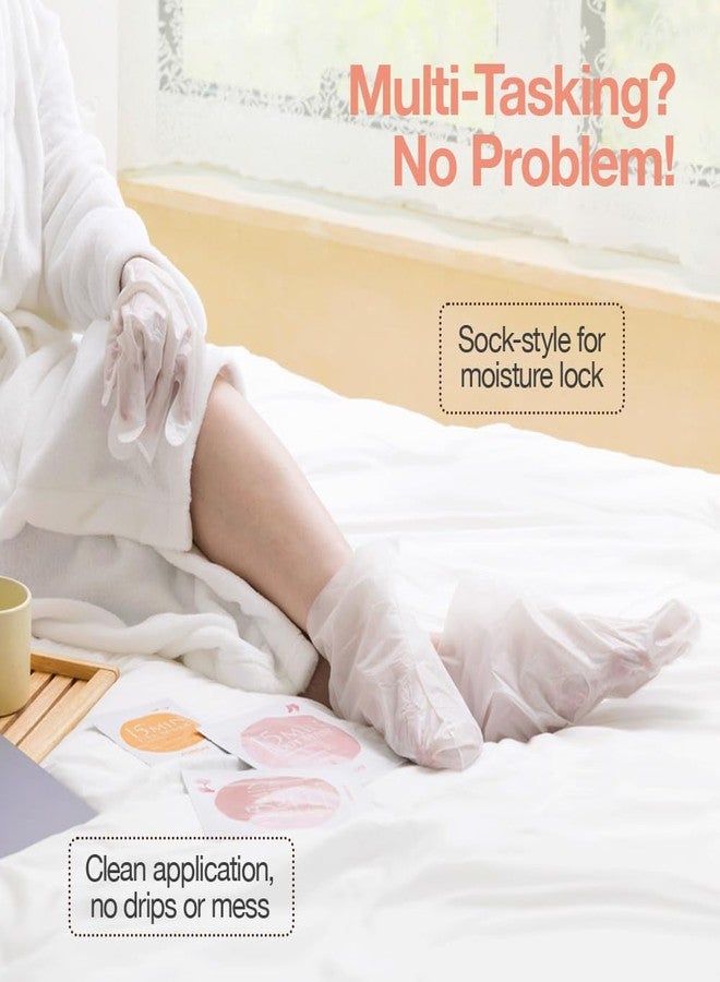 Naisture 15 Min Foot Moisturizing Mask - Reviving Sock Mask with Shea Butter & Jojoba Oil for Dry Feet and Heels - Image 5