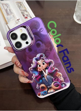 Purple/Cartoon Girl