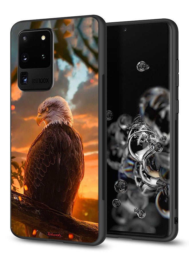 Tolwak Samsung Galaxy S20 Ultra Protective Case Cover Eagle - Image 1