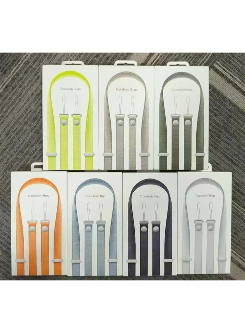 MOCOM Newest Design 1:1 Crossbody Strap for iPhone 17 / iPhone 17 Pro Max – Premium Grey Adjustable Shoulder Phone Strap, Hands-Free Universal Phone Lanyard, Anti-Drop Wearable Holder for Travel, Work, Daily Use & Outdoor Activities - Image 3