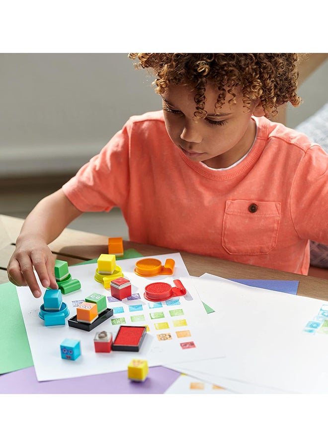 Learning Resources Numberblocks Stampoline Park Stamp Activity Set Numberblocks Colours Washable Inks Arts And Crafts Colour Blocks Hobby Art 32 Pieces Gifts For 3 4 5 6 7 Year Old Kids Boys & Girls - Image 3