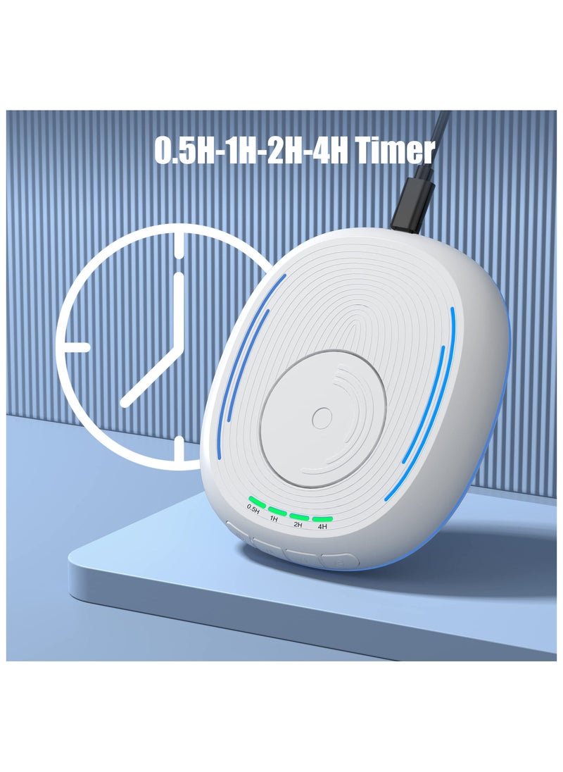 Mouse Jiggler, Undetectable Mouse Mover Device with Timer, ON/Off Switch, Breathing Light Simulate Physical Automatically Mouse Movement, Mouse Wiggler for Prevent Computer Laptop Screen Sleep