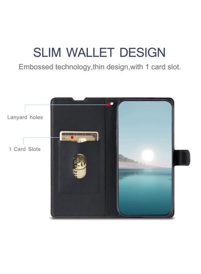 S-TOP Case For iPhone 13 mini Voltage Ultra-thin Dot Leather Phone Case - Image 4