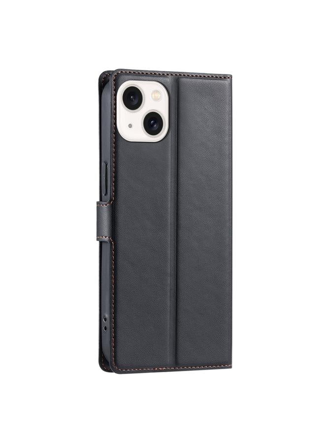 S-TOP Case For iPhone 13 mini Voltage Ultra-thin Dot Leather Phone Case - Image 3