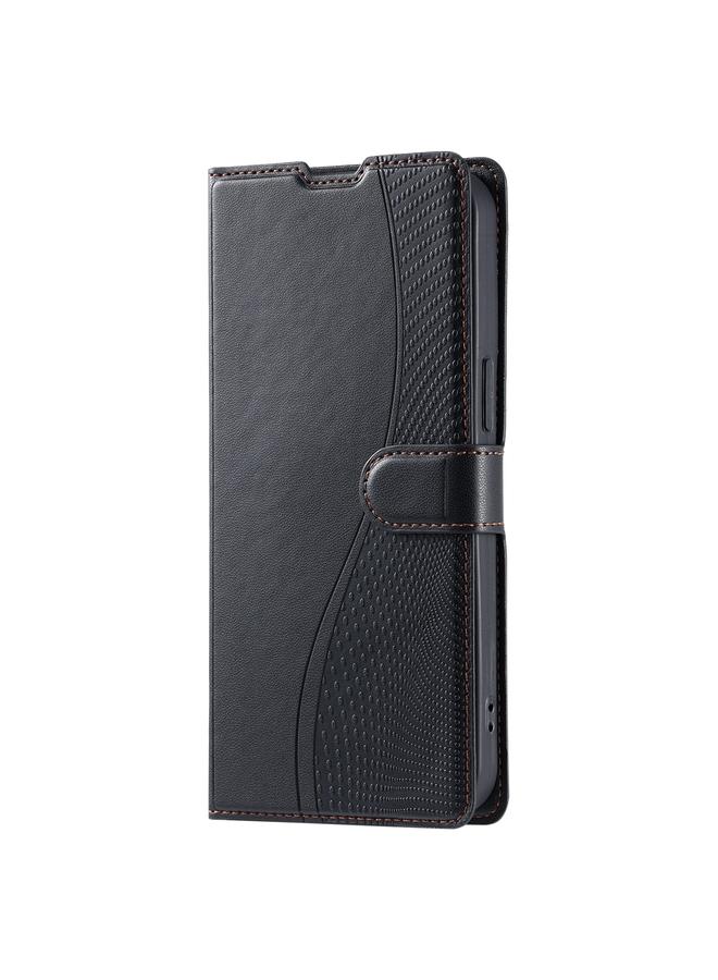 S-TOP Case For iPhone 13 mini Voltage Ultra-thin Dot Leather Phone Case - Image 2