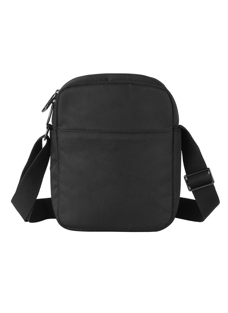 AMERICAN TOURISTER Premium Black Bass Shoulder Bag – Ideal for Hajj & Umrah Travel, Lightweight & Spacious  - Image 3