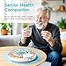 Daviky Automatic Pill Dispenser for Elderly with Alarm 28Day Electronic Locked Pill Box Sound Light Reminders for Medication Vitamins and Supplements - Image 4