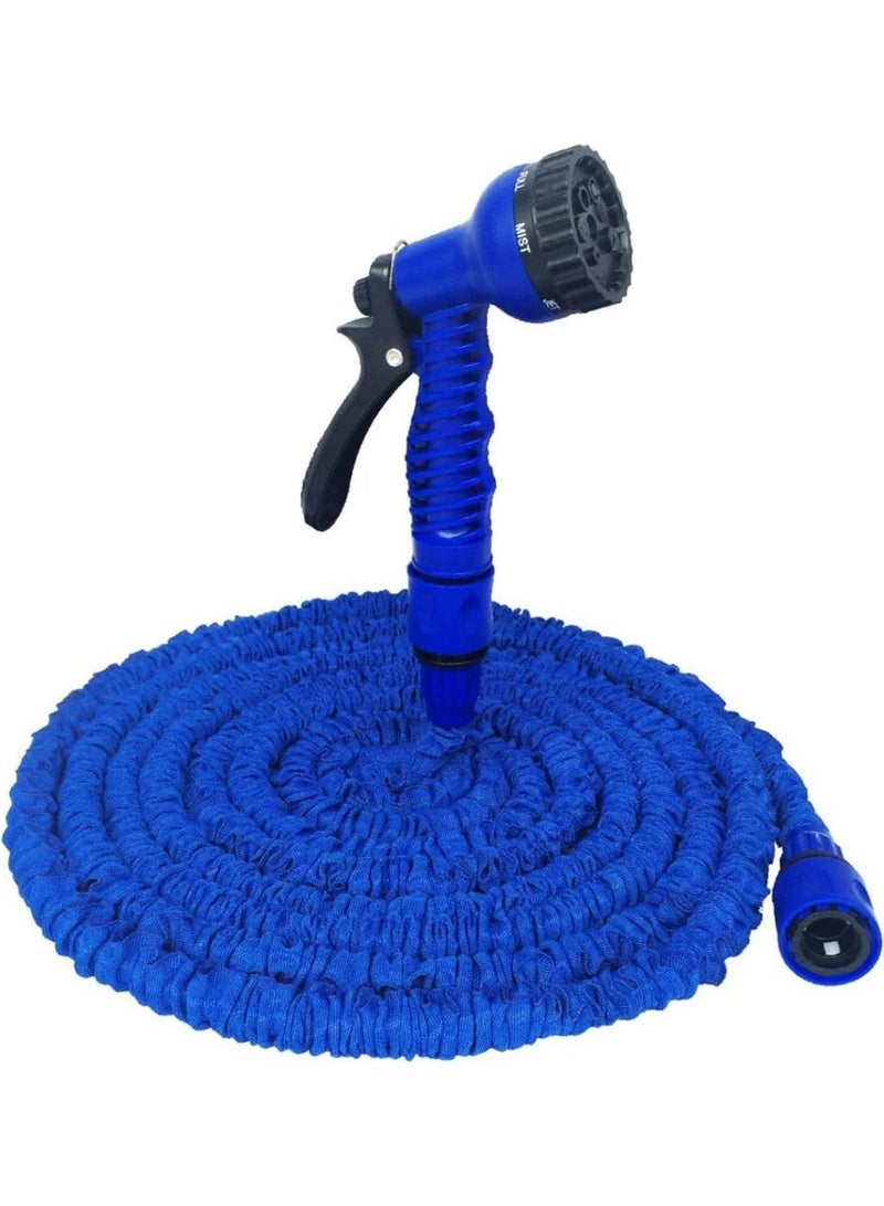MAGIC HOSE 30M Expandable Garden Water Hose, Flexible Lightweight Irrigation Hose with Spray Nozzle for Garden, Car Washing & Outdoor Cleaning, Blue - Image 2