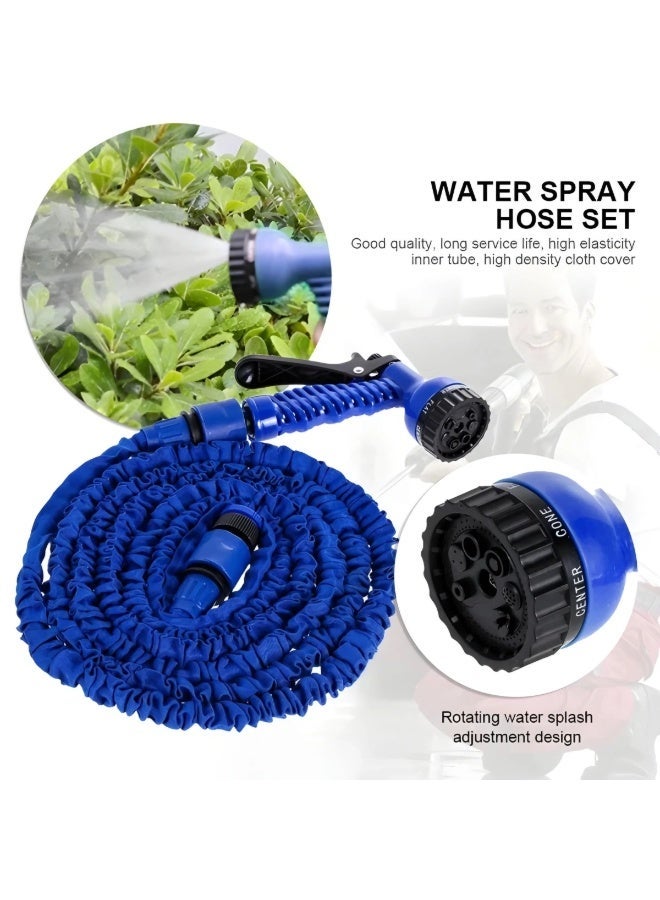 MAGIC HOSE 30M Expandable Garden Water Hose, Flexible Lightweight Irrigation Hose with Spray Nozzle for Garden, Car Washing & Outdoor Cleaning, Blue - Image 3