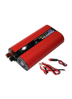 Solar Power Inverter Modified Sine Wave Power Inverter 1500W DC 12V to 220V-240V AC Power Inverter Dual USB Port for RV Car