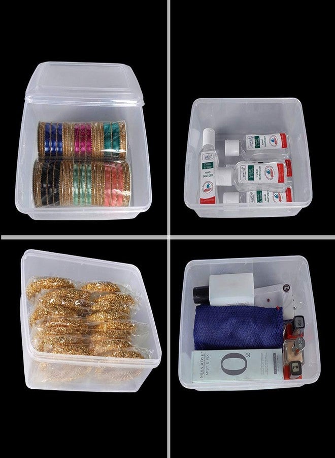 Kitchen Plastic Small Boxes With Lid For Multipurpose Use 2880 ml (Pack Of 1) - Image 4