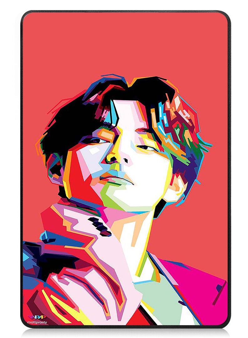 Theodor حافظة واقية قابلة للطي لجهاز آبل آيباد ميني الجيل السابع (طراز A17 Pro 2024) (طراز ميني 6 2021 الجيل السادس) مع قاعدة ثلاثية الطي، استيقاظ تلقائي، غطاء مضاد للصدمات BTS 1 - Image 1