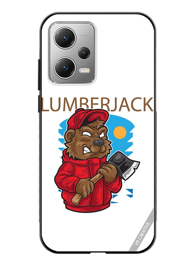 VR CREATIVE Protective Case Cover For Xiaomi Redmi Note 12 Lumber Jack Design Multicolour - Image 1