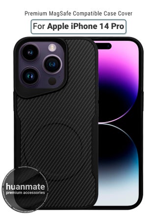 Apple iPhone 14 Pro MagSafe Case Black- High Quality Strong Magnet, Wireless Charging Compatible, Shockproof Protection, Ultra Slim Anti-Scratch Magnetic Cover for Apple iPhone 14 Pro - pzsku/Z7B511648EAFDC4E810DEZ/45/_/1733949867/00fc4a74-e2f2-47a0-825a-c4cbc2236f58
