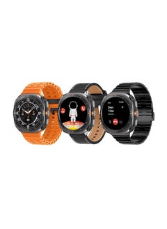 HainoTeko Haino Teko Germany RW59 Ultra Smart Watch High Resolution AMOLED Display with 3 Straps (Stainless Steel, Leather and Silicone)  - Image 1
