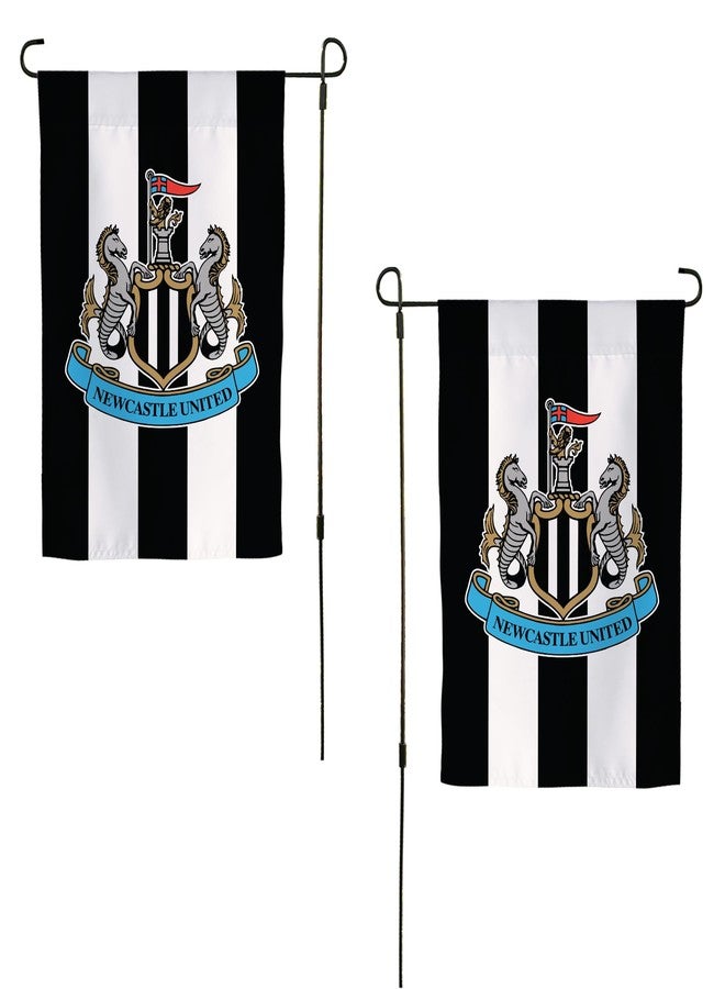 Desert Cactus Newcastle United FC Garden Flag – 19 x 12 Inch Football Soccer NUFC Magpies English Banner, for Outdoor Display and Events (Garden Flag B) - Image 1