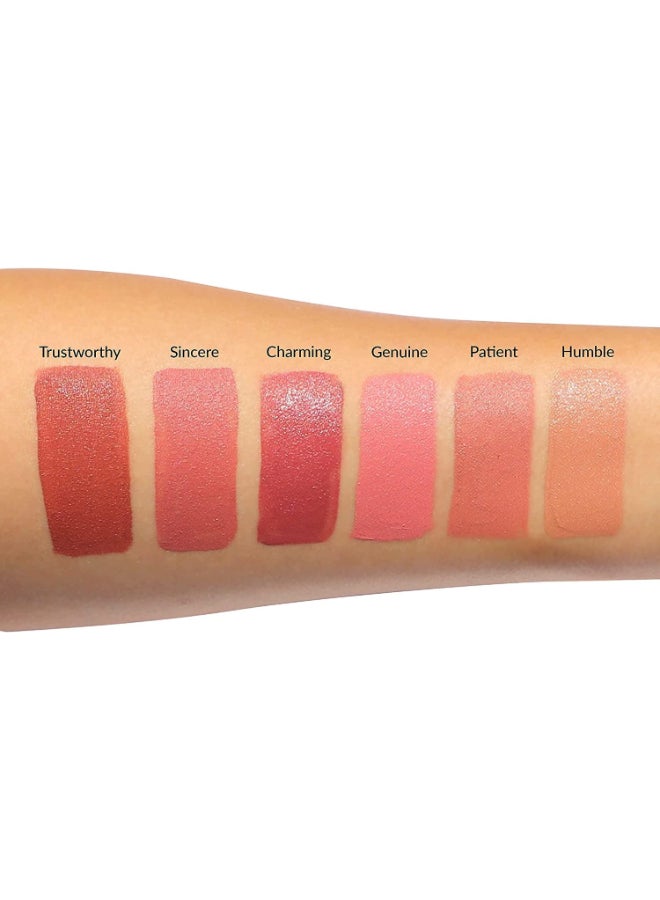 theBalm Set of Mini long lasting liquid matte lipstick no.8 and Tinted moisturizer no.14 - Image 1