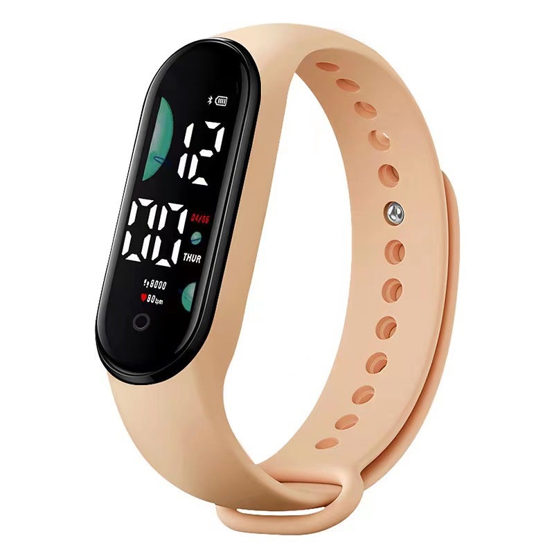 New LED electronic watch bracelet M9 waterproof fashion simple sports children students LED electronic watch wholesale skin color
