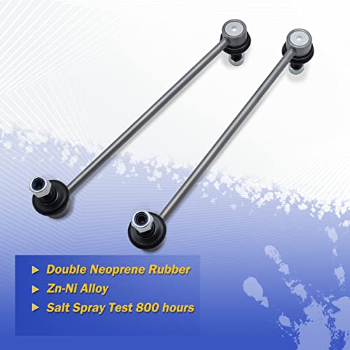 X4XZ K80230 Zinc-Nickel Alloy Front Stabilizer Sway Bar Links for Pontiac Vibe 2003-2010丨Scion Tc 2005-2010丨Toyota Corolla 2003-2018丨Toyota Matrix 2003-2014丨Toyota Prius 2001-2009 - Image 4