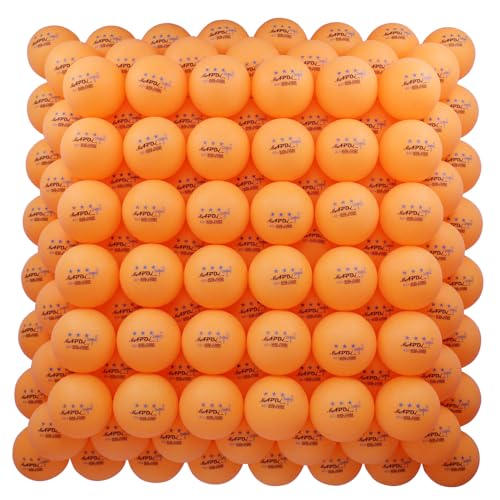 MAPOL 200 Count Table Tennis Balls, 3 Star Advanced Training Ball, Bulk Ping Pong Balls for Indoor & Outdoor Sports (Orange) - Image 5