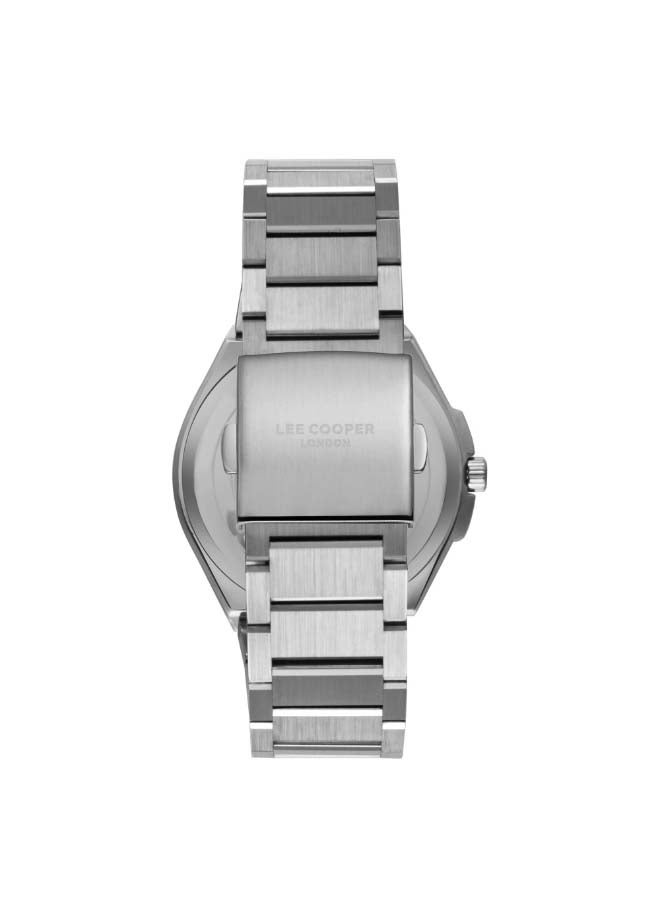 Lee Cooper ساعة يد أنالوج للرجال بقرص أزرق - LC08031.390 - Image 4