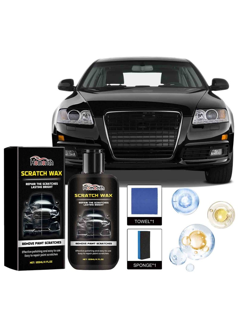 Homonth Scratch Wax: Repair Scratches, Remove Paint Scratches, and Restore Car's Luster  - Image 3