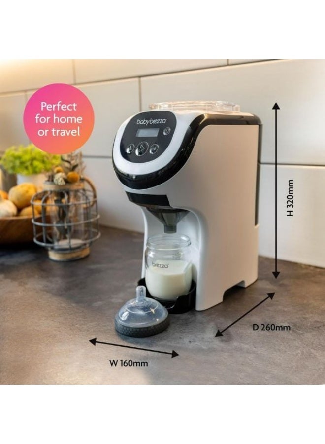 بيبي بريزا جهاز تحضير حليب الأطفال الأوتوماتيكي بيبي بريزا فورمولا برو ميني – تصميم أصغر بنسبة 30%، إعداد فوري للحليب الدافئ، سعة قابلة للتعديل من 60 إلى 300 مل، مثالي للسفر والمنزل - Image 2
