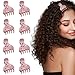 Ceoyiler 8Pcs Root Lifting Hair Clips Curl Hair Volumizing Clips for Women Volume Clips for Curls Fine Hair Long Hair Root Lifting Hair Clips - Image 2