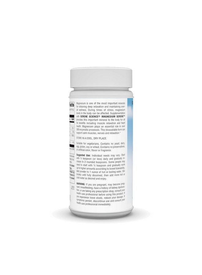 Source Naturals Serene Science Magnesium Serene Berry Flavored, Peaceful Body, 9 Ounces - Image 3