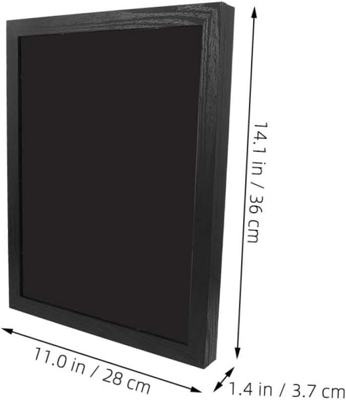 صندوق عرض إطارات القمصان ABOOFAN، مقاس 14" × 11"، مصنوع من الخشب، لعرض القمصان الرياضية والملابس الرسمية، مناسب لكرة القدم وكرة السلة والبيسبول، ويمكن تثبيته على الحائط. - Image 2
