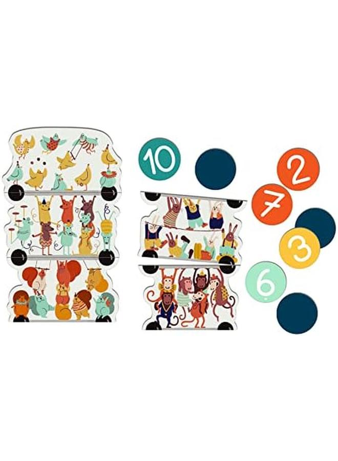 Clementoni Young Learners Numbers And Animals Eduction Toy For Age 3 Years Plus Years Old - Image 3