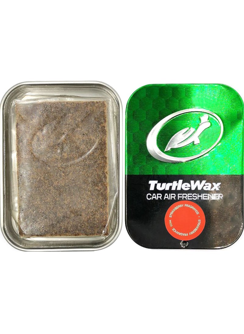 TURTLE Turtle Wax Car Air Freshener – Fresh Strawberry Fragrance for Lasting Car Freshness 30g  - Image 2