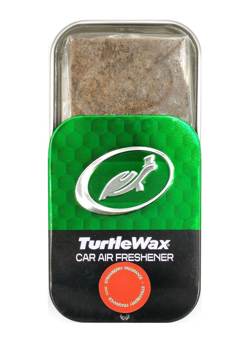 TURTLE Turtle Wax Car Air Freshener – Fresh Strawberry Fragrance for Lasting Car Freshness 30g  - Image 3