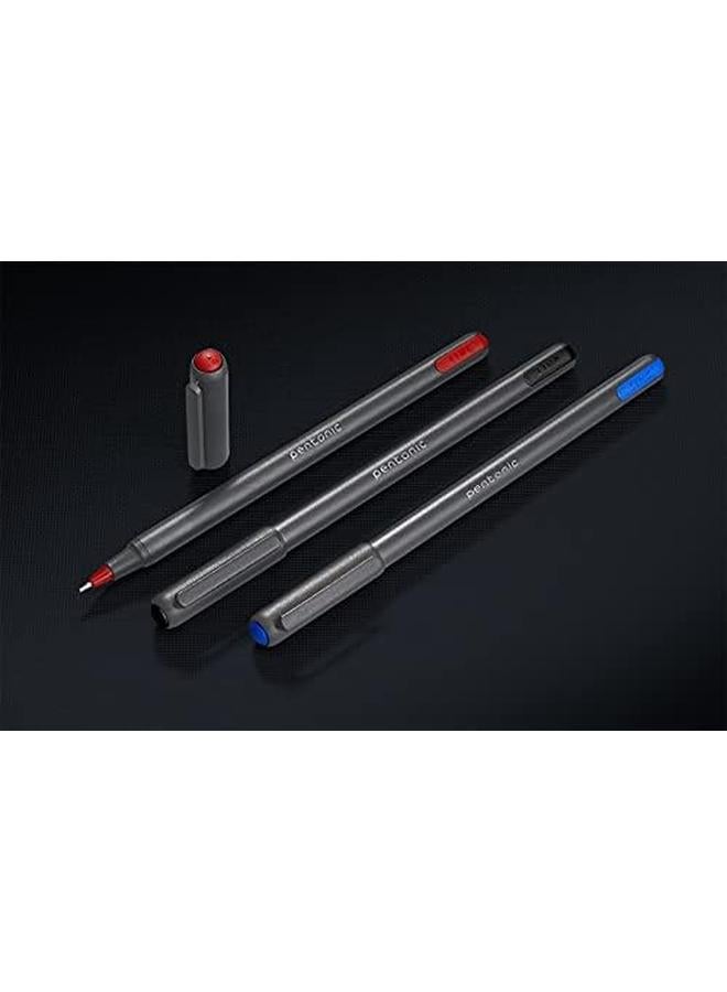 linc Pentonic Premium Ball Point Pen 50 Count Black Blue And Red - Image 2