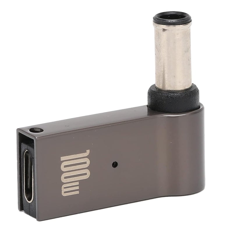 Tobo Type C DC Adapter, Portable Female to Male USB C to DC Adapter for Laptop for Office Studio Travel (6.0-1.4) TD-1270CC, Grey - Image 1