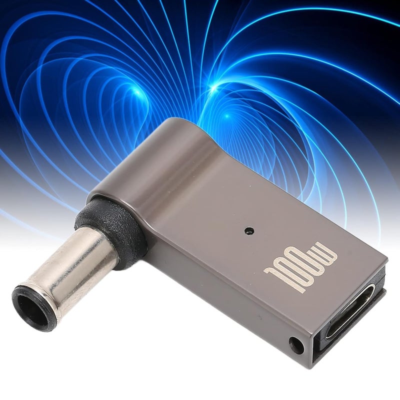 Tobo Type C DC Adapter, Portable Female to Male USB C to DC Adapter for Laptop for Office Studio Travel (6.0-1.4) TD-1270CC, Grey - Image 2