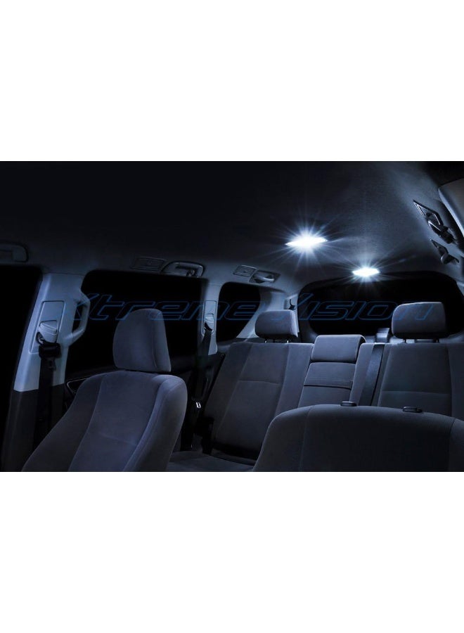 XTREME VISION إضاءة LED داخلية Xtremevision لسيارة GMC Acadia 2007-2014 (8 قطع) مجموعة إضاءة LED داخلية بيضاء باردة + أداة تركيب - Image 4