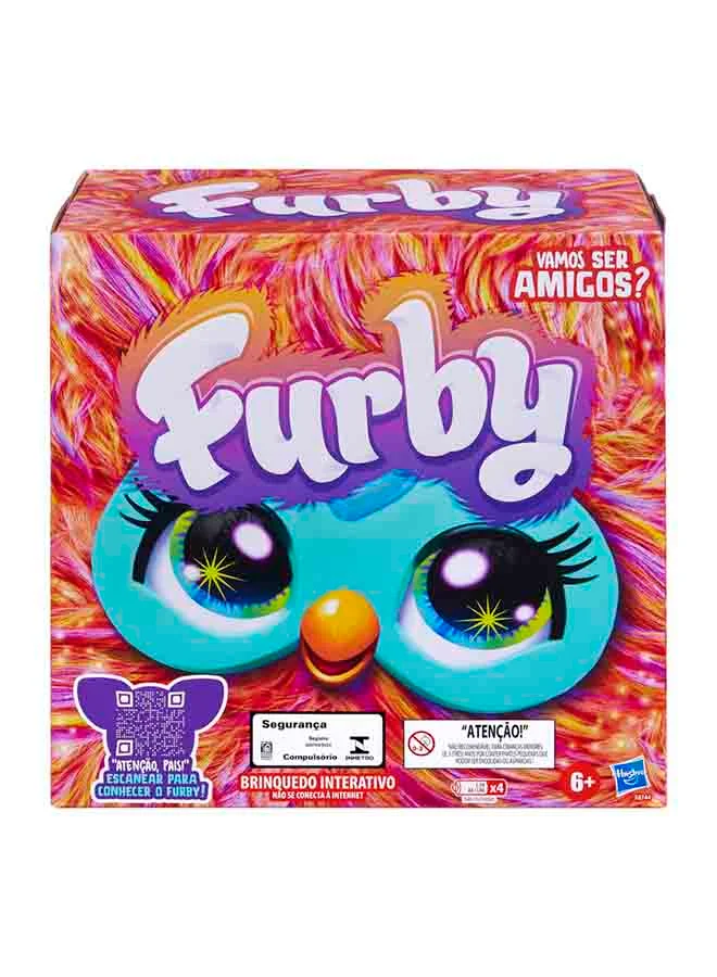 Furby Furblets Coral, 15 Fashion Accessories, Interactive Plush Toys for 6 Year Old Girls & Boys & Up, Voice Activated Animatronic