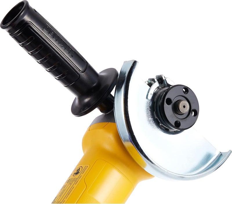 DEWALT 125Mm 1500W Angle Grinder Rattail, Yellow/Black - Dwe4277-B5, 3 Years Warranty - Image 2