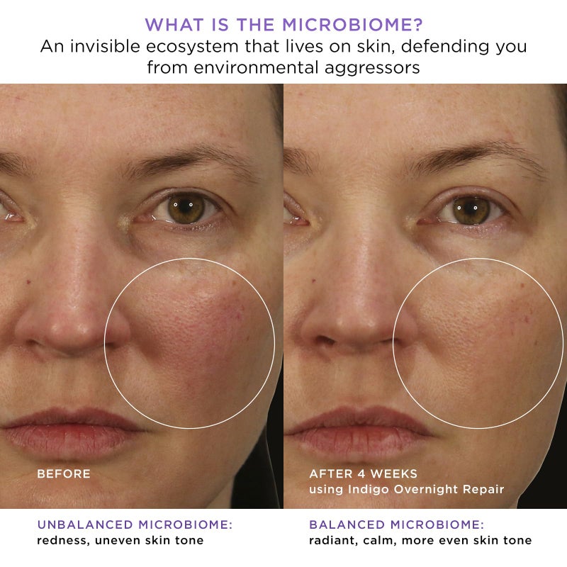 TATCHA Indigo Overnight Repair | Face Cream & Serum Treatment, Fragrance Free Night Cream, 50 ml | 1.7 oz - Image 4