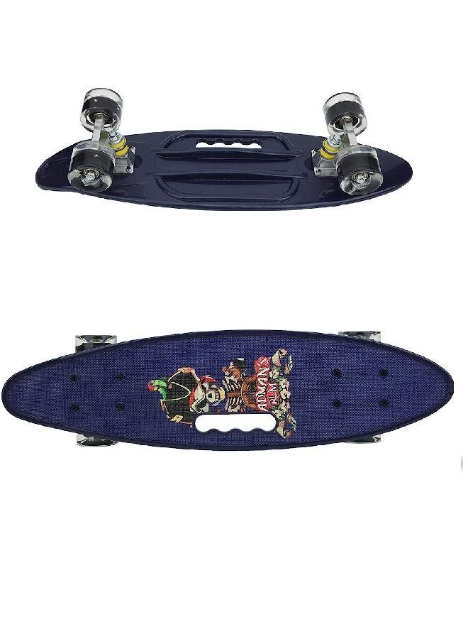 24 Inch Skateboard Fibre Skating Board (Black) - Image 3