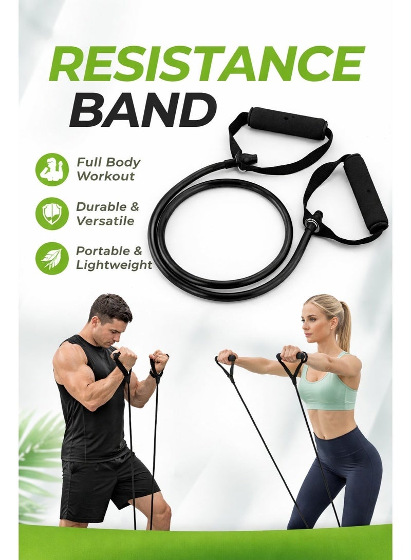 مجموعة أحزمة مقاومة متعددة الوظائف (5 مستويات) - حبل سحب قابل للتعديل بمقابض للياقة البدنية المنزلية، وإعادة التأهيل، وتمارين التمدد، وتقوية العضلات ارتقِ بتمارينك المنزلية مع هذه المجموعة من أحزمة المقاومة متعددة الوظائف، المصممة لتوفير تمرين شامل لكامل الجسم في أي وقت وأي مكان. سواء كان هدفك تقوية العضلات، أو شدّها، أو تحسين مرونتها، أو إعادة التأهيل، أو إنقاص الوزن،   هي البديل الأمثل لصالة رياضية منزلية لجميع مستويات اللياقة البدنية. تتضمن هذه المجموعة 5 أحزمة مقاومة مُرمّزة بالألوان بمستويات شد مختلفة، مما يسمح لك بتخصيص شدة التمرين بسهولة. من المبتدئين وكبار السن إلى الرياضيين المحترفين، هذه الأحزمة مثالية لتمارين القوة، واليوغا، والبيلاتس، والعلاج الطبيعي، وتمارين التمدد. استخدم حزامًا واحدًا أو اجمع عدة أحزمة لزيادة المقاومة مع تحسن لياقتك. مصنوعة من اللاتكس الطبيعي عالي الجودة، توفر الأحزمة مرونة ومتانة ومقاومة للتمزق ممتازة. تحافظ على شد ثابت خلال كل حركة، مما يساعدك على التدريب بأمان وفعالية. توفر المقابض الإسفنجية المريحة قبضة مريحة وغير قابلة للانزلاق - Image 3