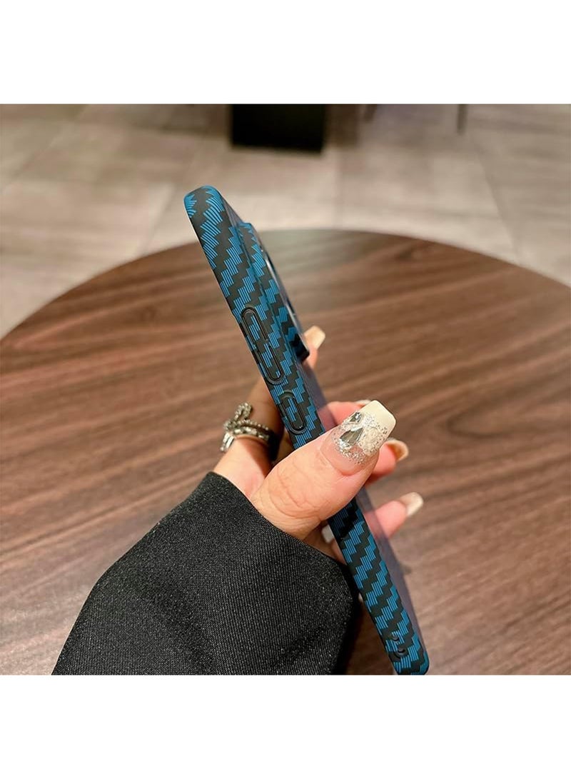 اووكاي جراب لهاتف Honor X60 Pro / Honor X9C 5G، جراب خفيف الوزن للغاية من ألياف الكربون الأراميد لهاتف Honor X60 Pro / Honor X9C 5G (أسود) - Image 3