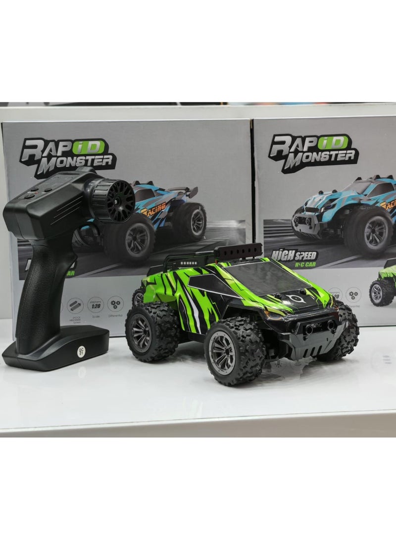 Off-Road RC Car with Brushless Motor, High-Speed Racing & Climbing Remote Control Car, Waterproof Drifting Vehicle with Durable Alloy Frame, Perfect Gift for Kids & Adults  - Image 3