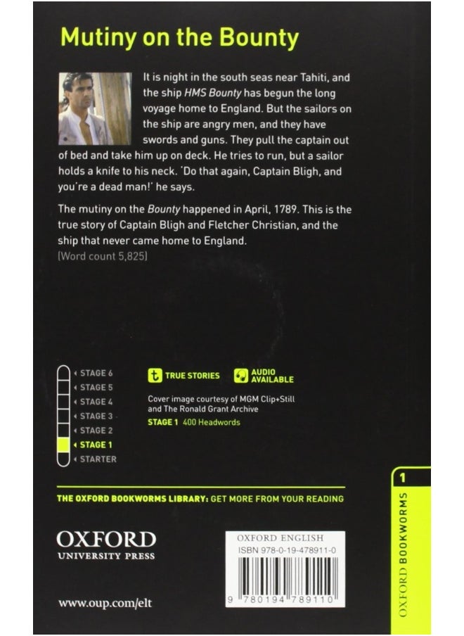Oxford University Press Oxford Bookworms 1. Mutiny on the Bounty. CD Pack  - Image 2