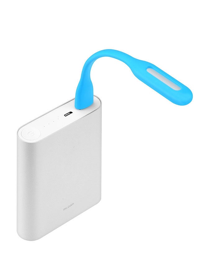 نيبمينينت قطعتان من مصباح LED ليلي صغير ومرن بمنفذ USB لأجهزة اللابتوب والباور بنك أزرق 16.51x1.78x0.89سم - Image 5