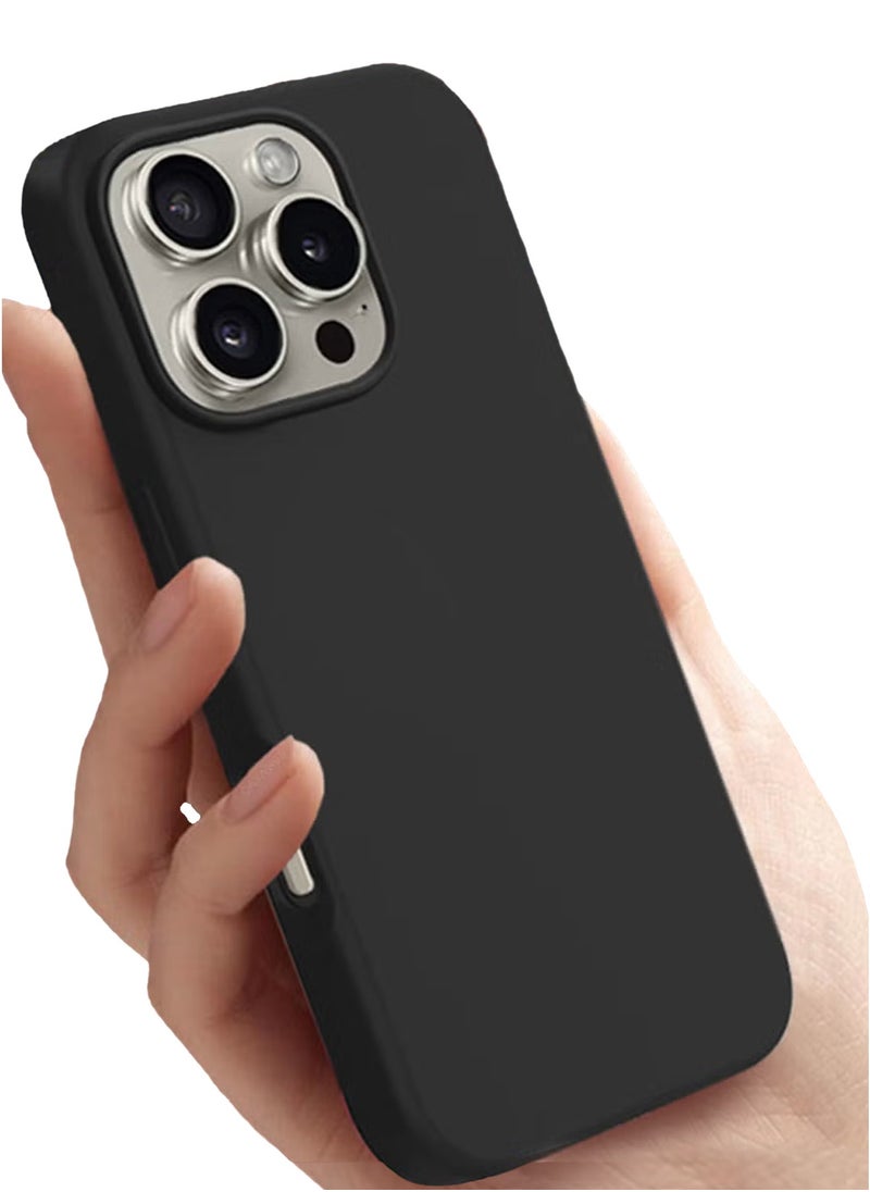 (for iPhone 16 Pro Max) Case, Slim Silicone Case, Full Covered Anti Scratch Shockproof Protective Cover