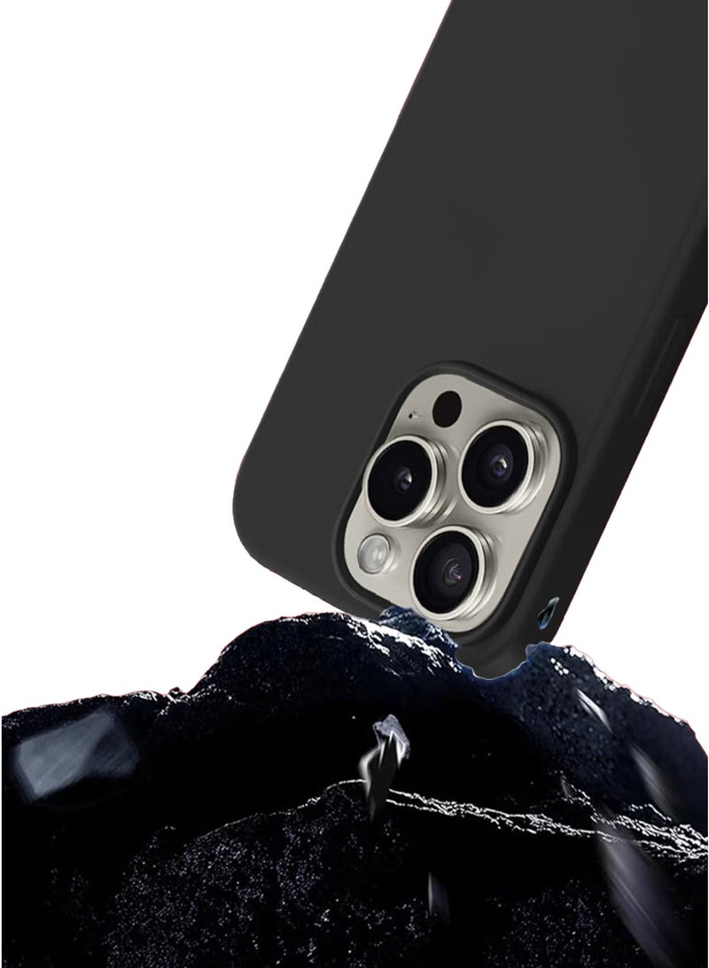 CATANES (for iPhone 16 Pro Max) Case, Slim Silicone Case, Full Covered Anti Scratch Shockproof Protective Cover - Image 4