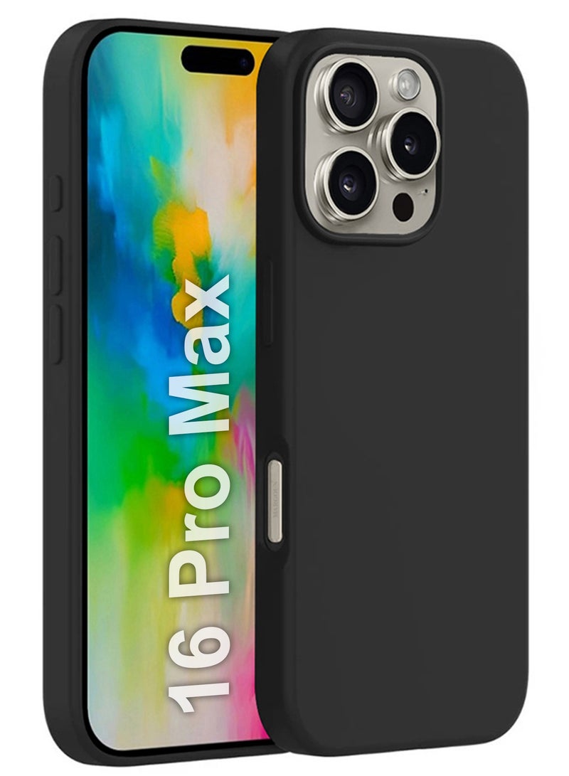 CATANES (for iPhone 16 Pro Max) Case, Slim Silicone Case, Full Covered Anti Scratch Shockproof Protective Cover - Image 5