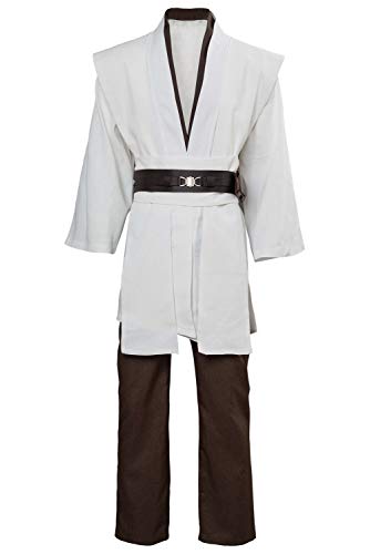 Wecos Tunic Costume Mens Hooded Knight Outfits Halloween Cosplay Costume Three Versions - Image 2